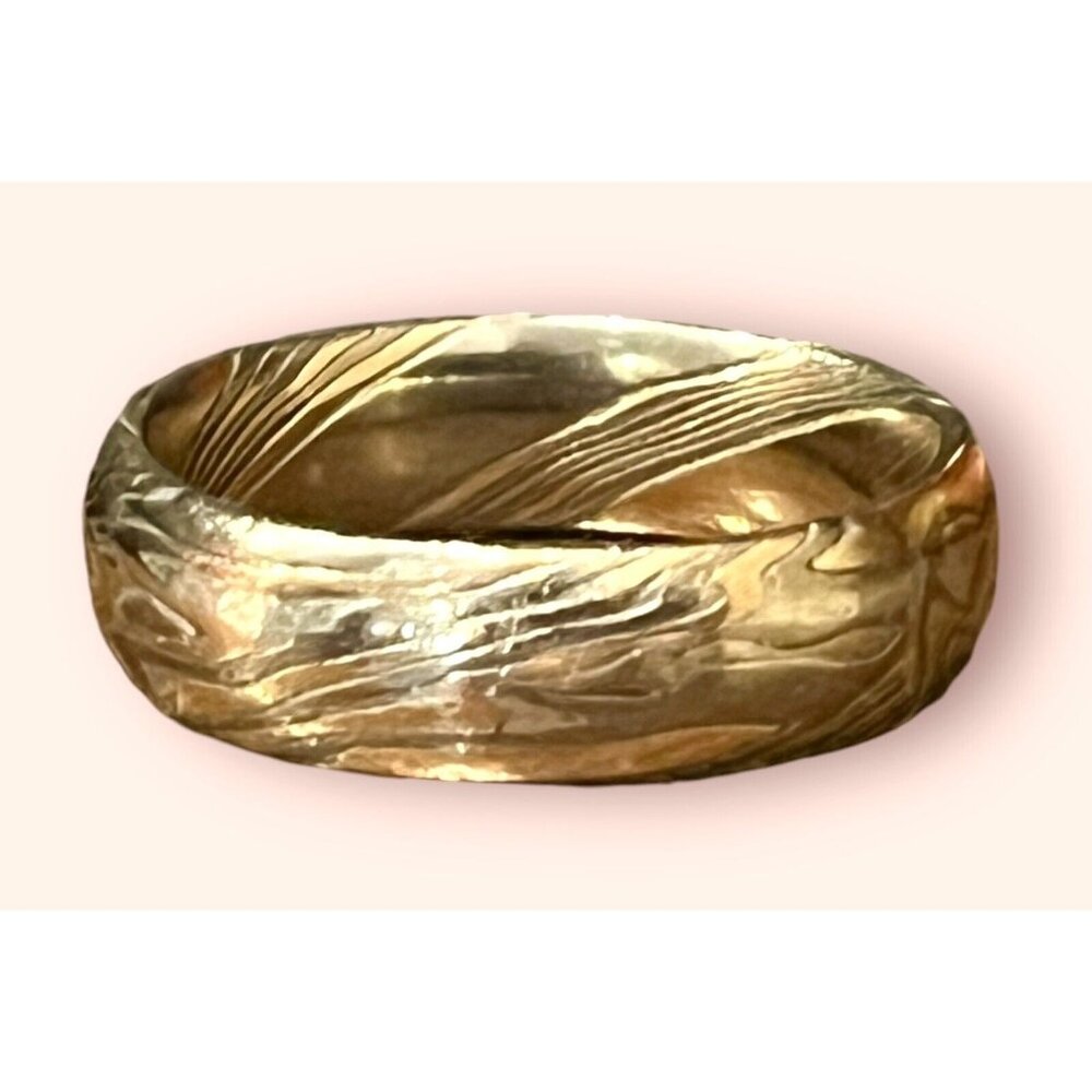 Mokume gane ring By James Binnion - Picture 3 of 7